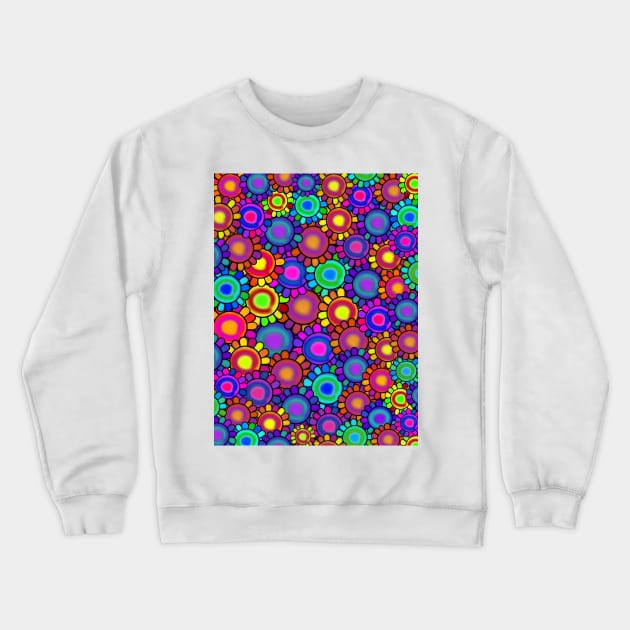 TRIPPY Flowers Hippy Lifestyle Crewneck Sweatshirt by SartorisArt1